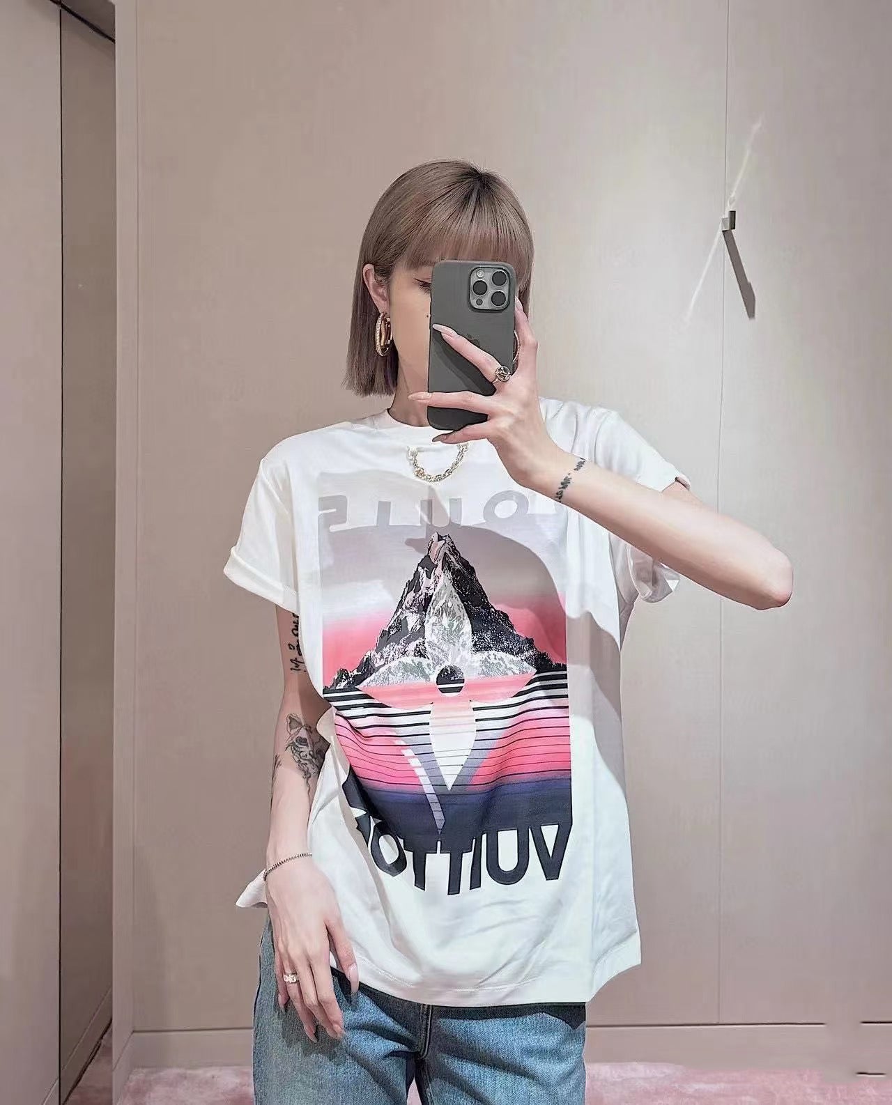 LuxluxHouse Best Quality Clothes T-shirt Louis Vuitton