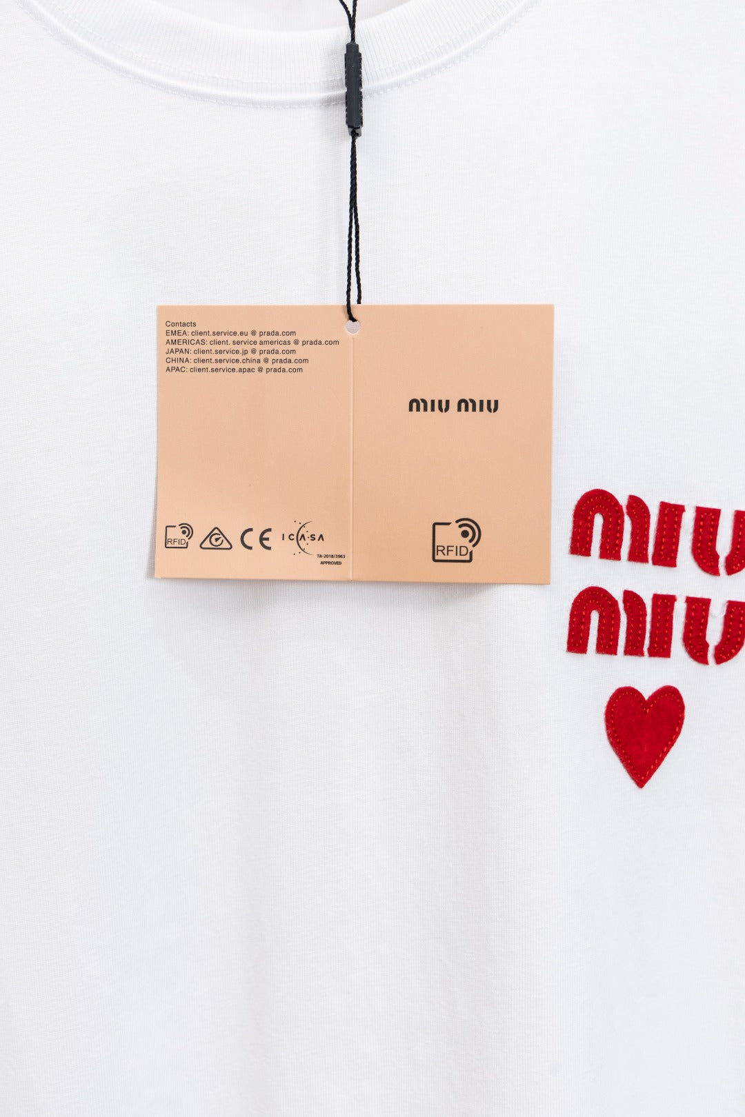 LuxluxHouse Best Quality Clothes Miu Miu T-shirt