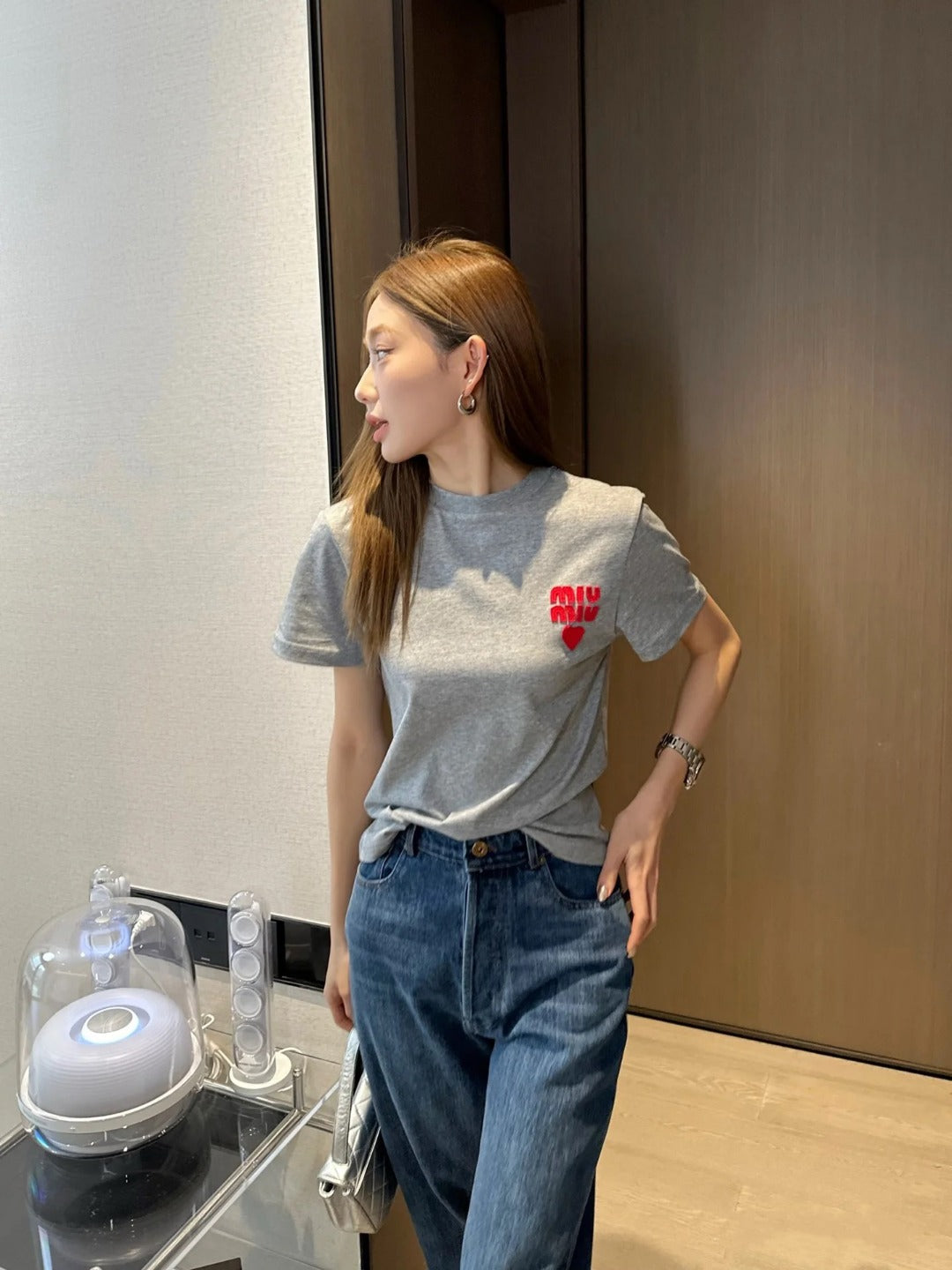 LuxluxHouse Best Quality Clothes Miu Miu T-shirt