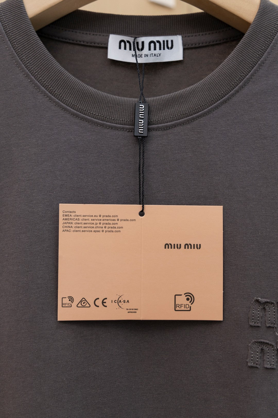 LuxluxHouse Best Quality Clothes Miu Miu T-shirt