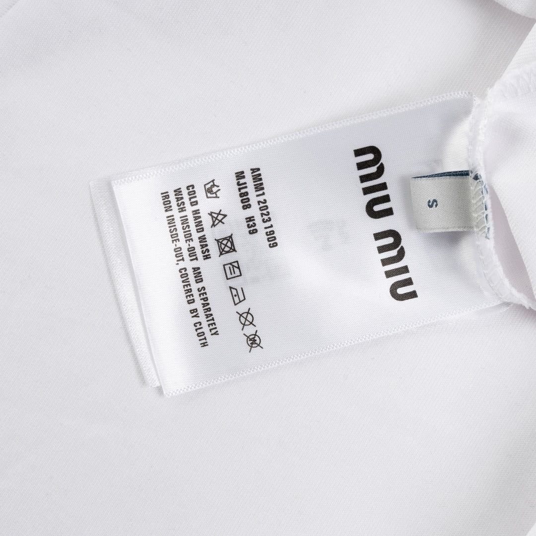 LuxluxHouse Best Quality Clothes Miu Miu T-shirt