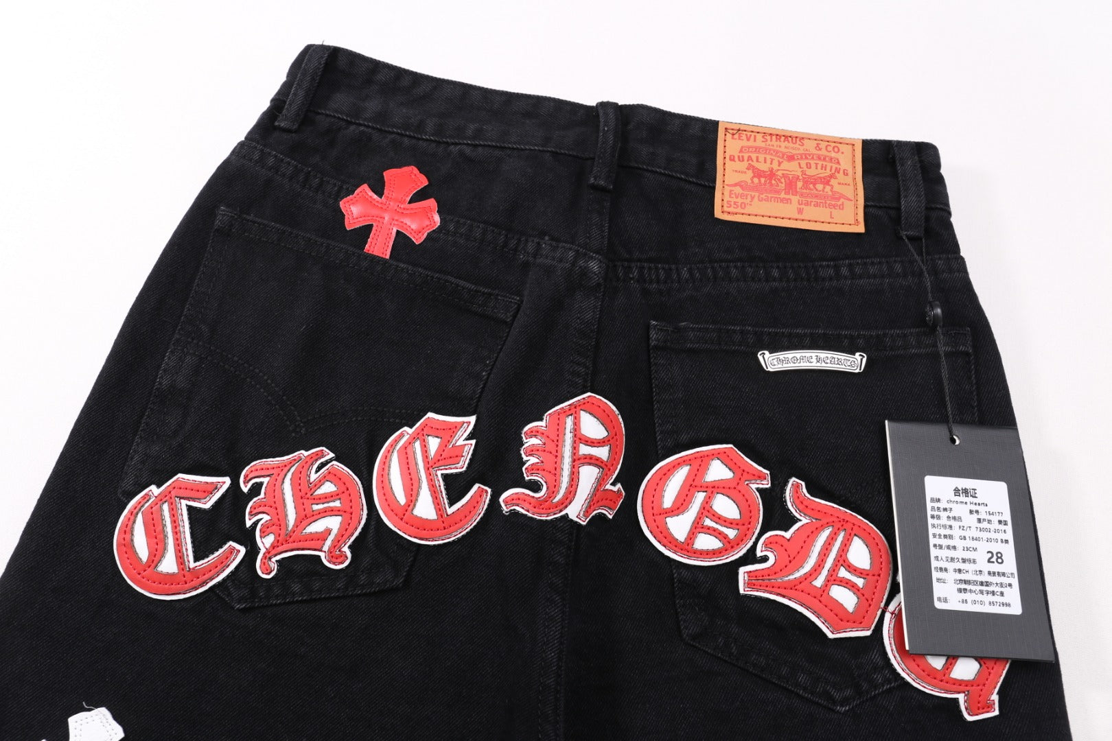 LuxluxHouse Best Quality Clothes Pants Chrome Hearts