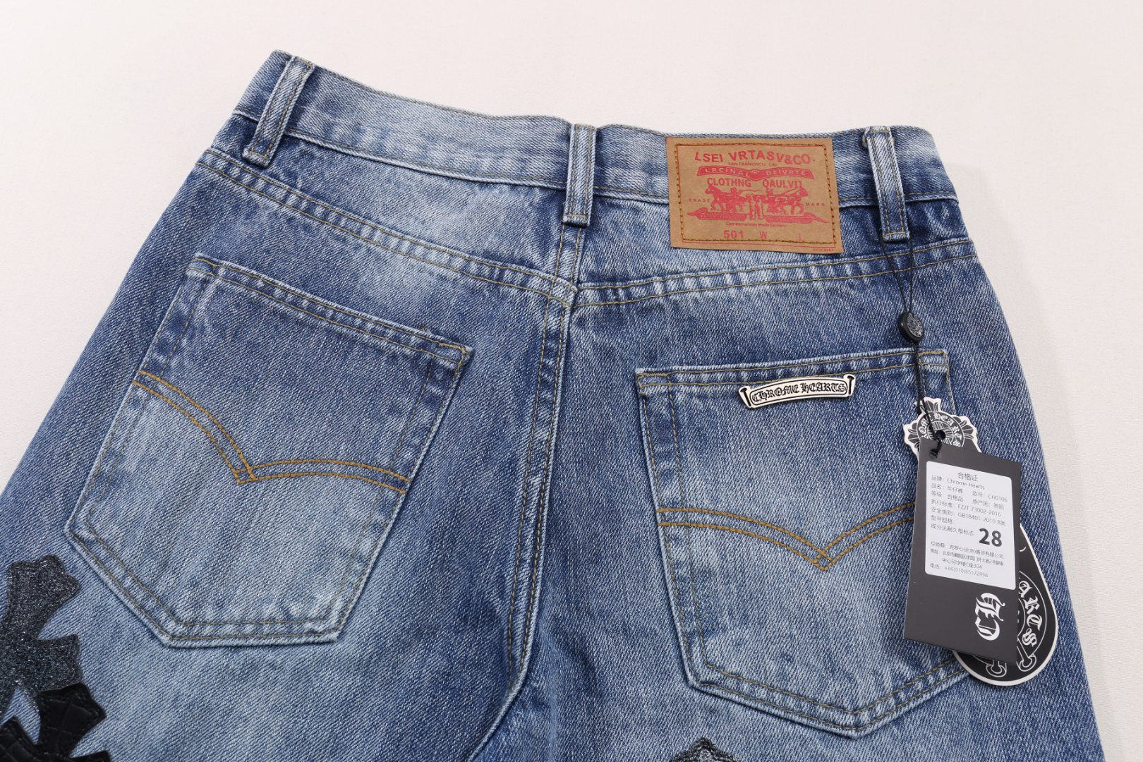 LuxluxHouse Best Quality Clothes Pants Chrome Hearts