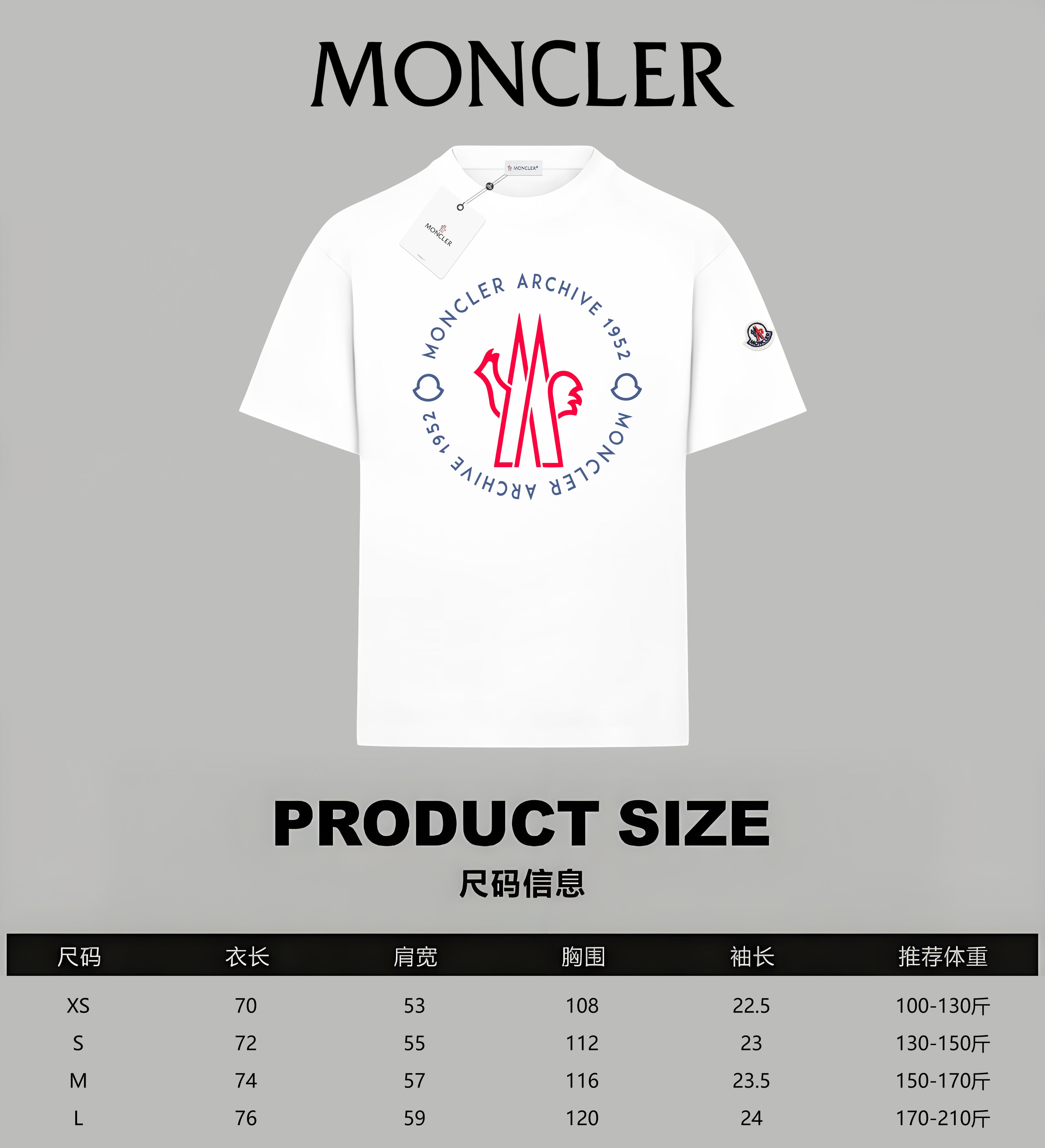 LuxluxHouse Best Quality Clothes T-shirt Moncler