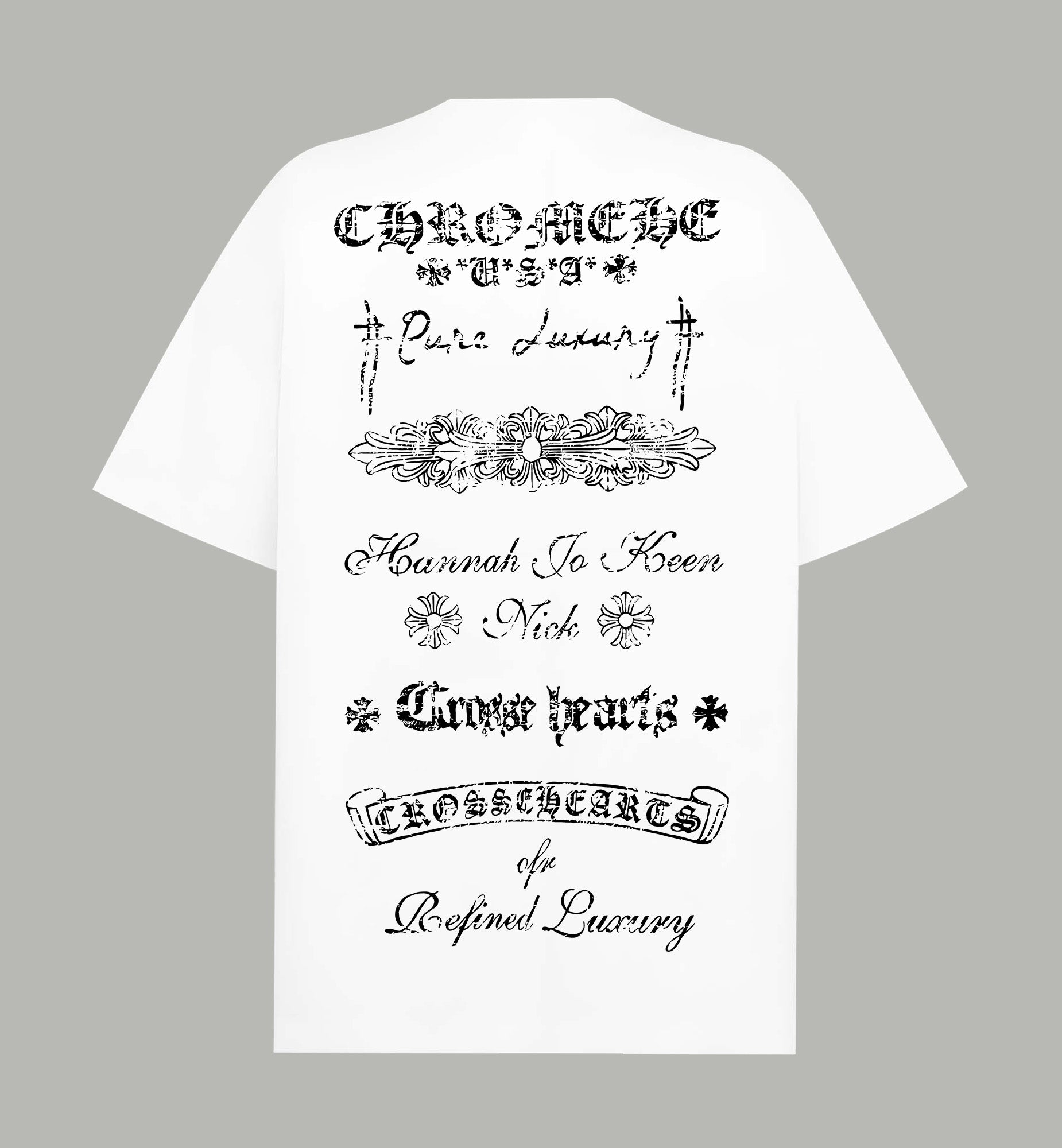 LuxluxHouse Best Quality Clothes Chrome Hearts T-shirt