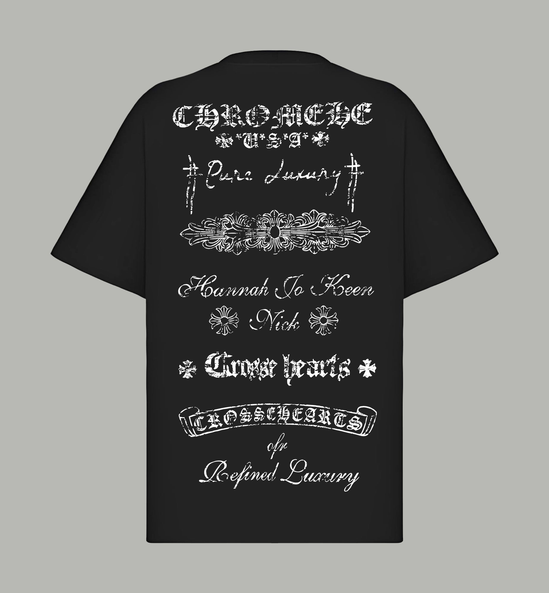 LuxluxHouse Best Quality Clothes Chrome Hearts T-shirt