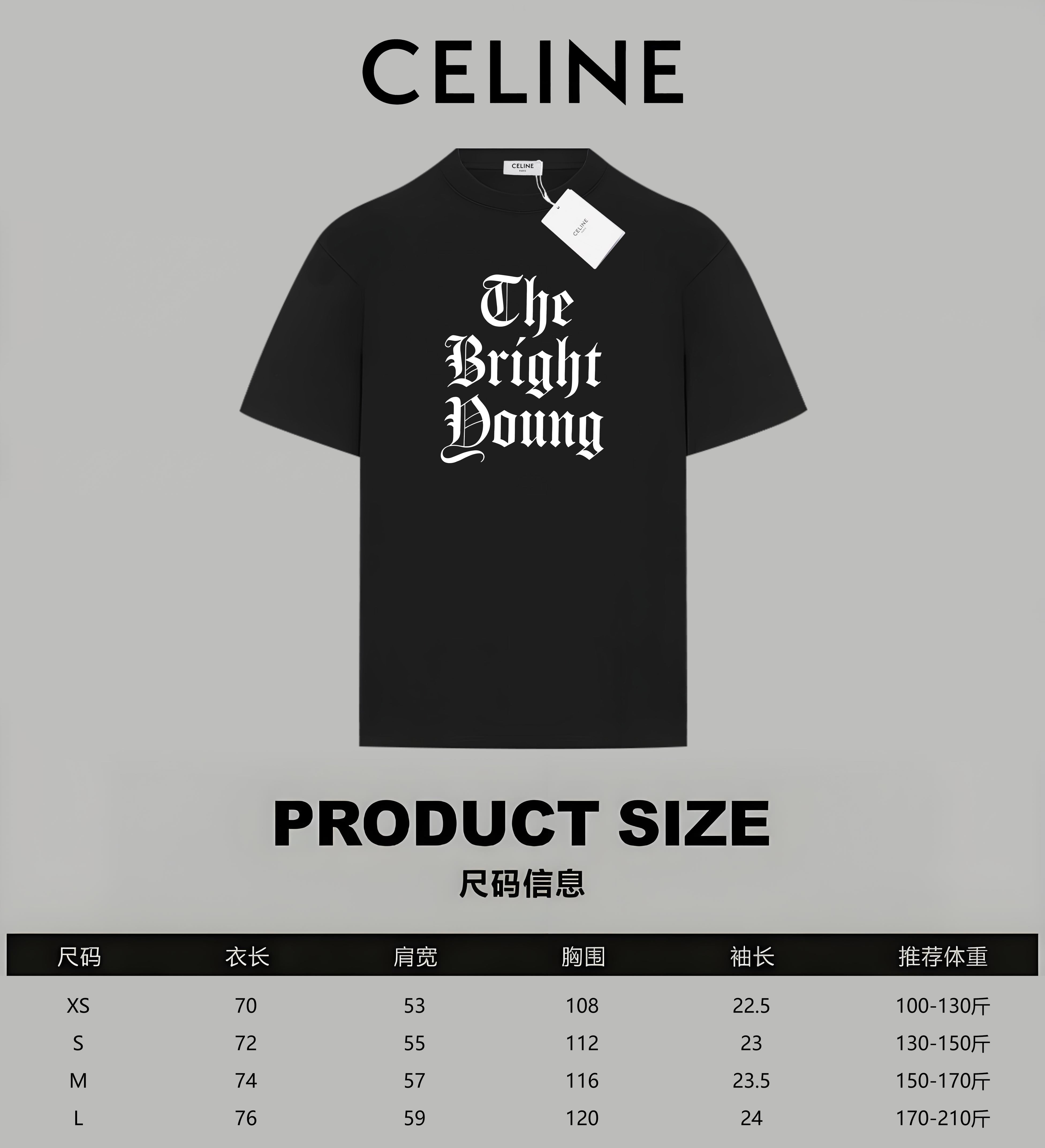 LuxluxHouse Best Quality Clothes T-shirt Celine