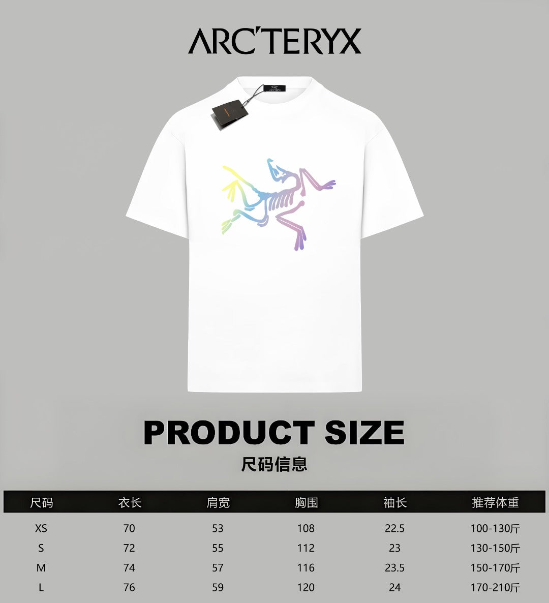 LuxluxHouse Best Quality Clothes T-shirt Arcteryx