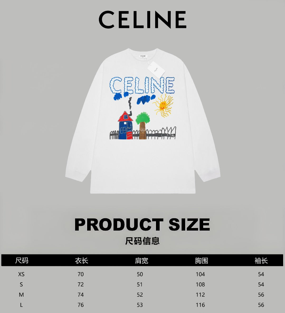 LuxluxHouse Best Quality Clothes T-shirt Celine