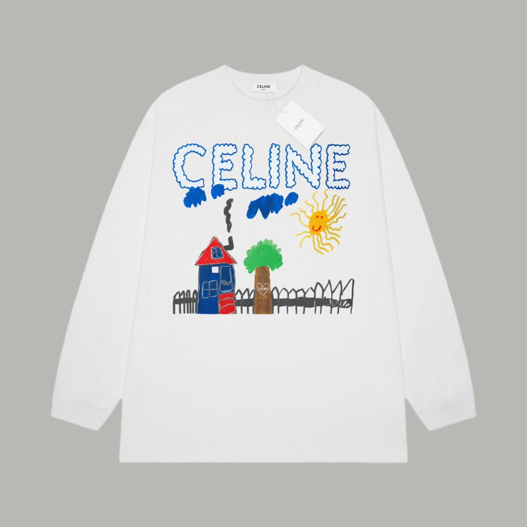 LuxluxHouse Best Quality Clothes T-shirt Celine