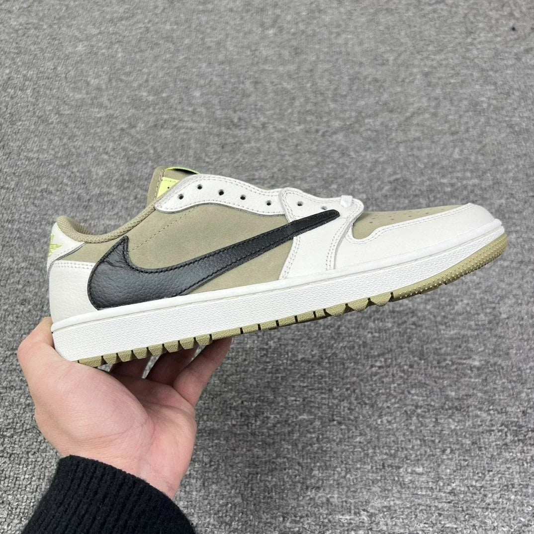 HP Batch-Air Jordan 1 × Travis Scott “Golf Olives”
