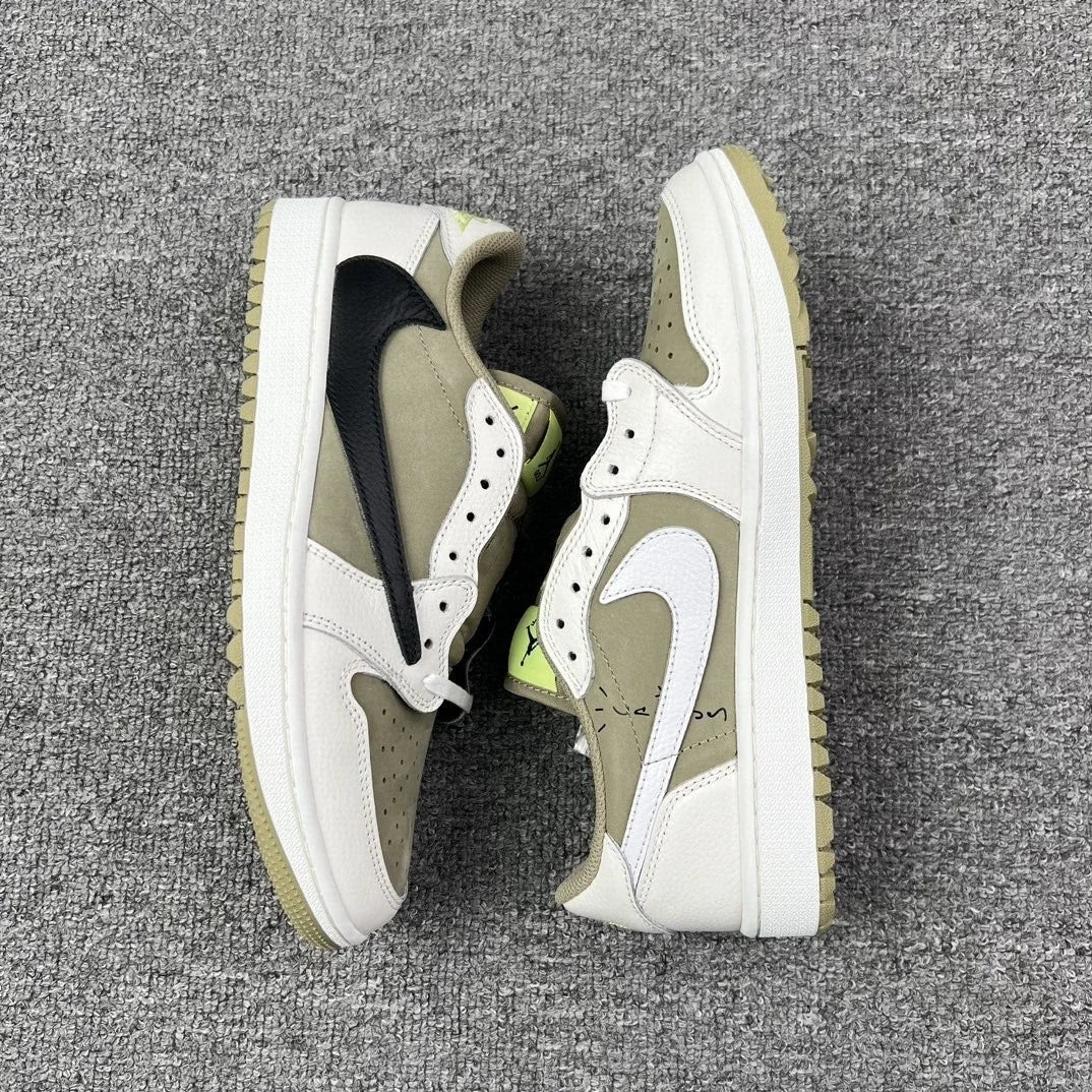 HP Batch-Air Jordan 1 × Travis Scott “Golf Olives”