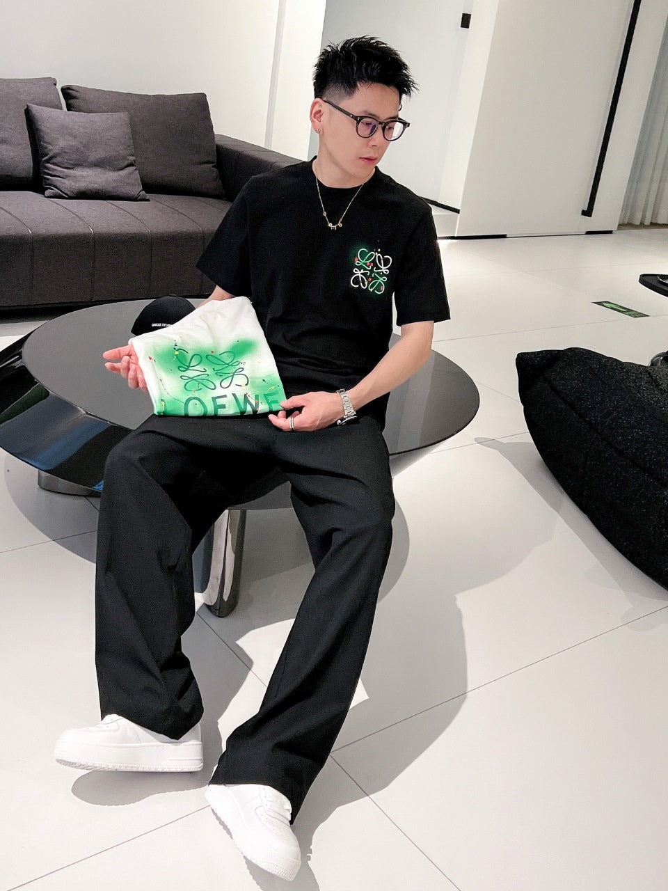 LuxluxHouse Best Quality Clothes T-shirt Loewe