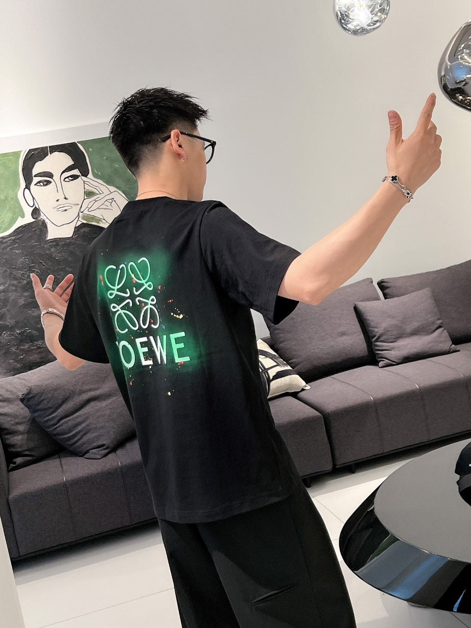 LuxluxHouse Best Quality Clothes T-shirt Loewe