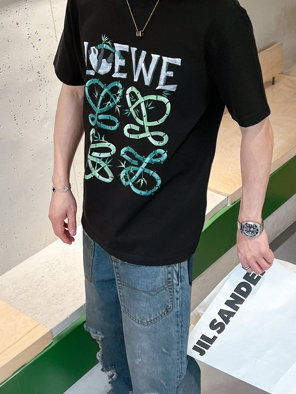 LuxluxHouse Best Quality Clothes T-shirt Loewe