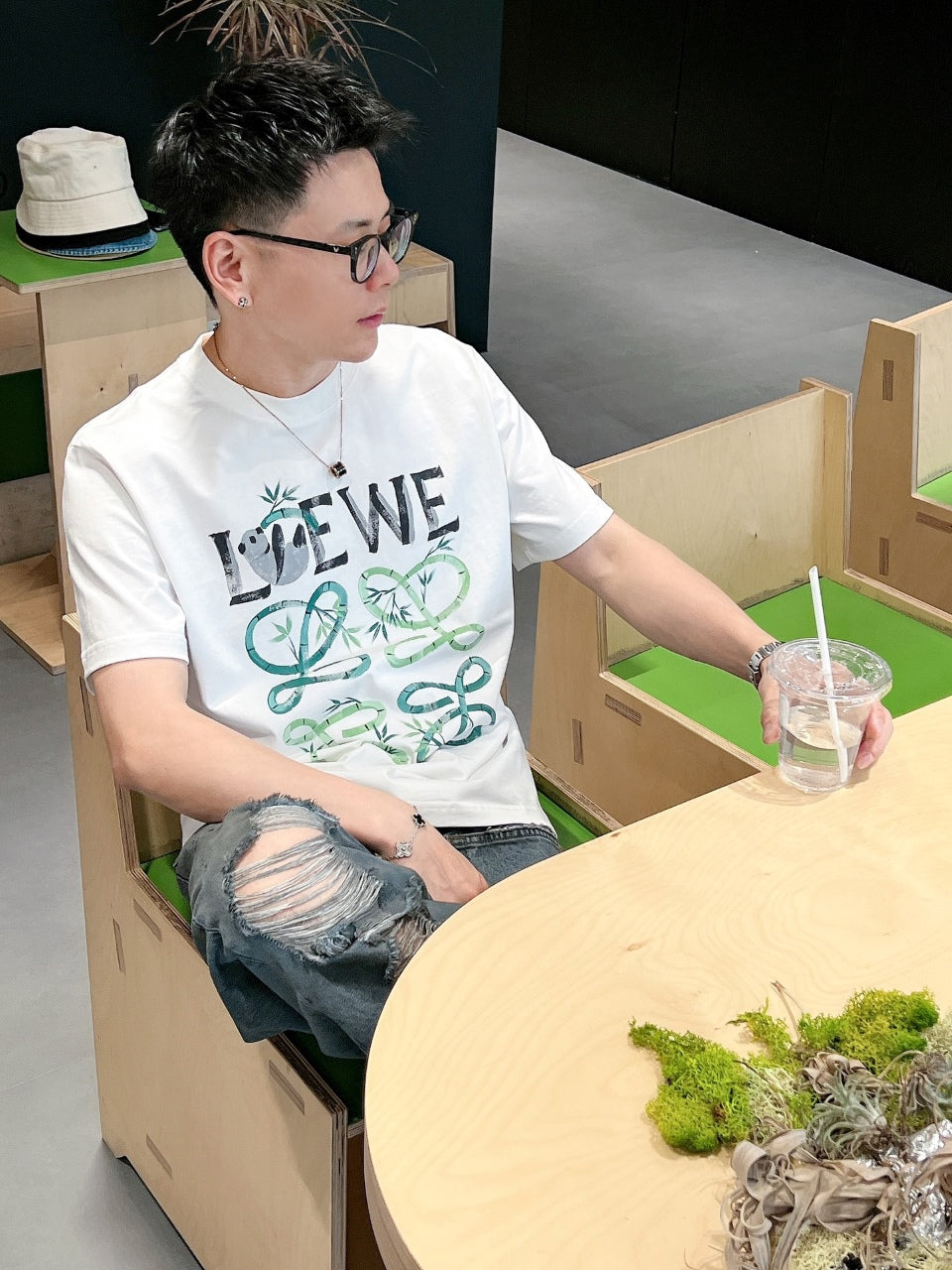 LuxluxHouse Best Quality Clothes T-shirt Loewe