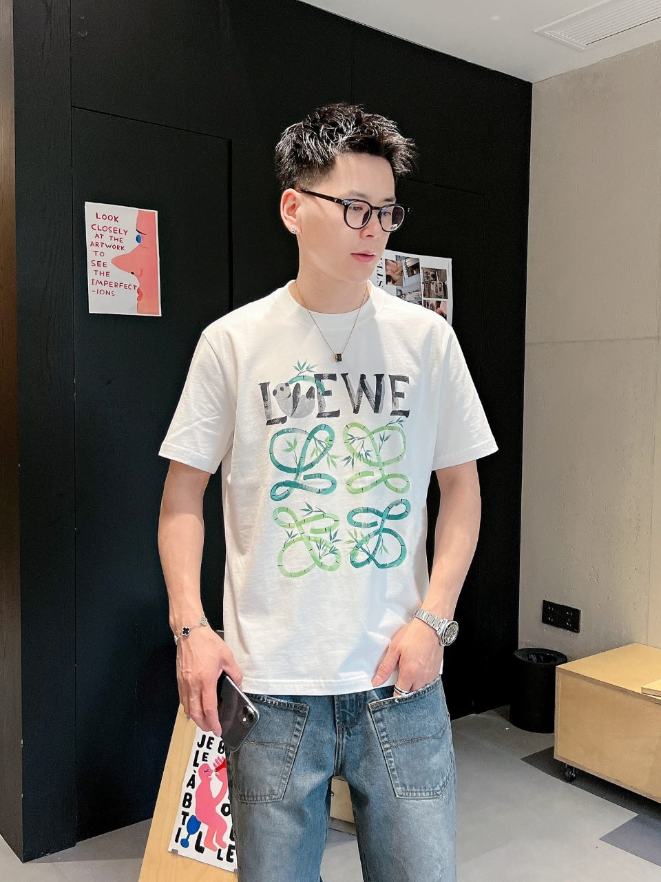 LuxluxHouse Best Quality Clothes T-shirt Loewe