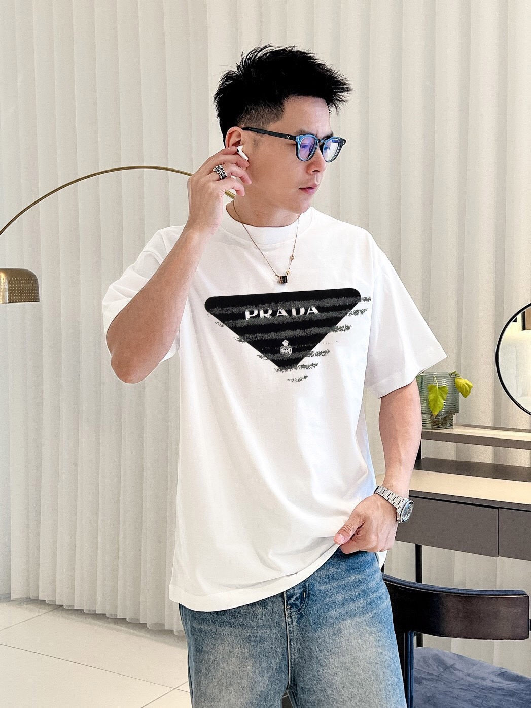 LuxluxHouse Best Quality Clothes T-shirt Prada