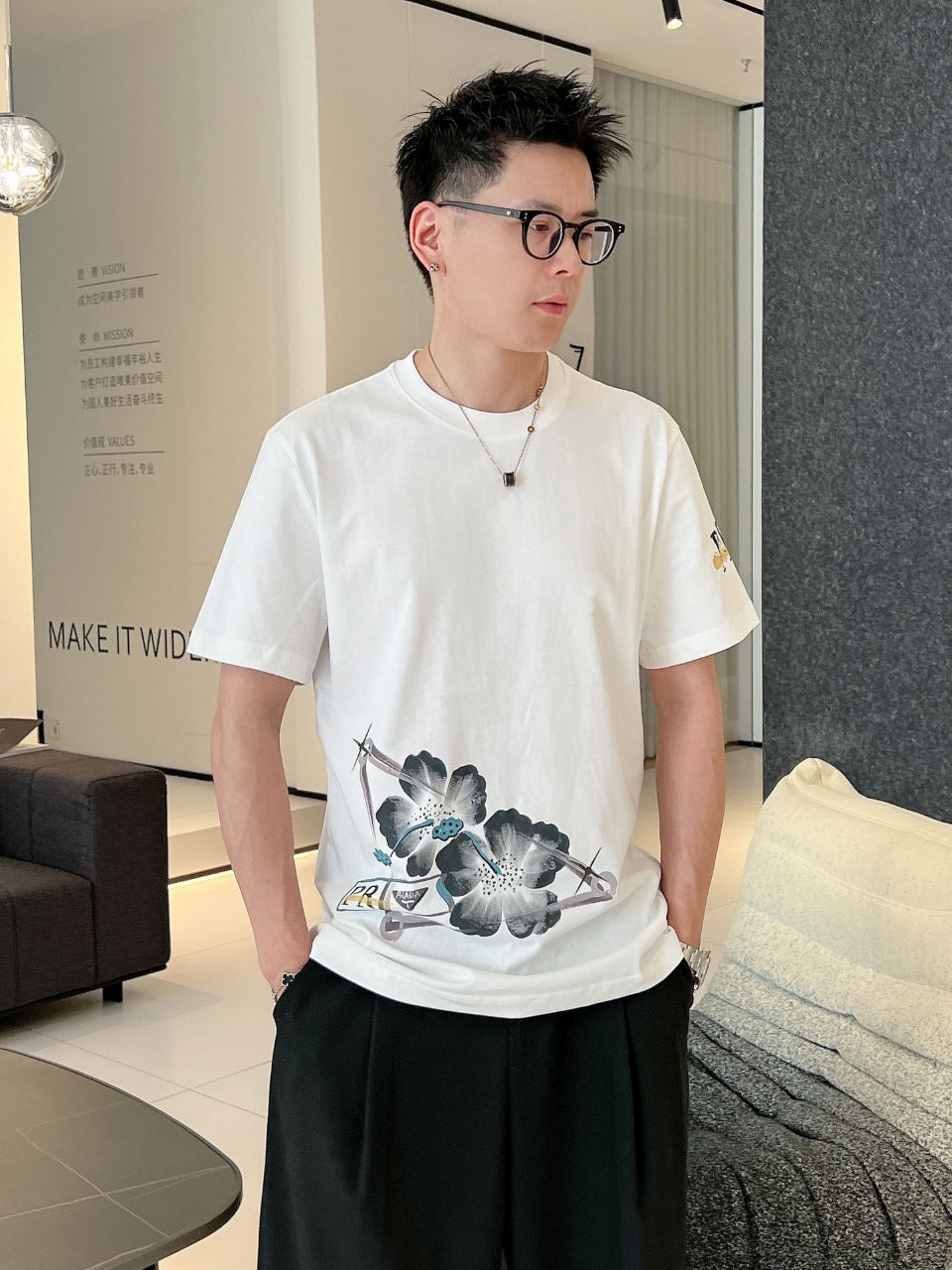 LuxluxHouse Best Quality Clothes T-shirt Prada