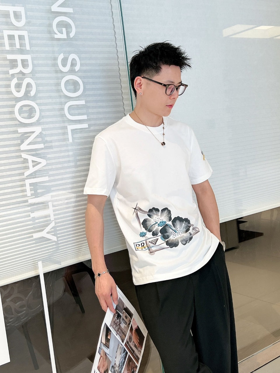 LuxluxHouse Best Quality Clothes T-shirt Prada