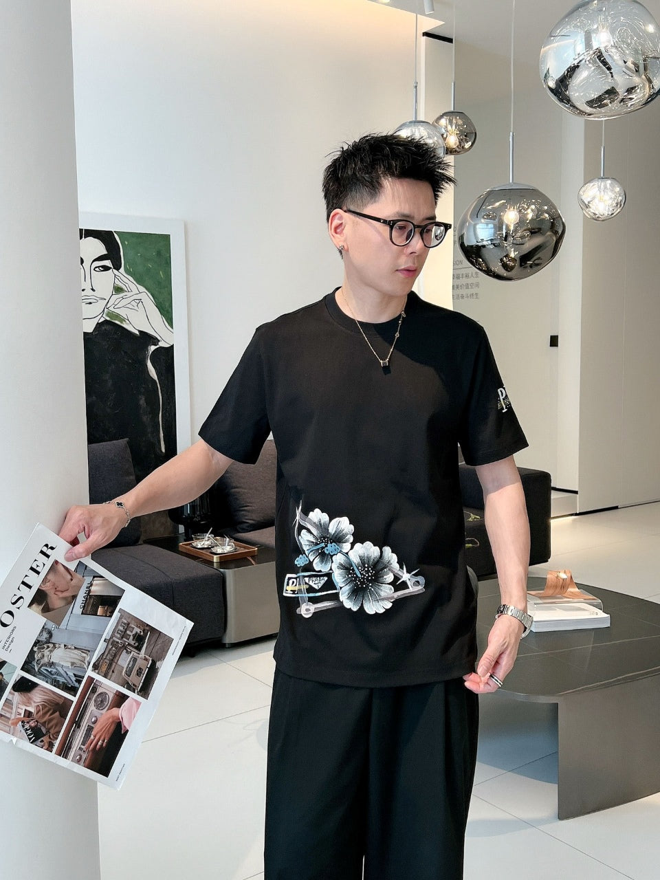 LuxluxHouse Best Quality Clothes T-shirt Prada