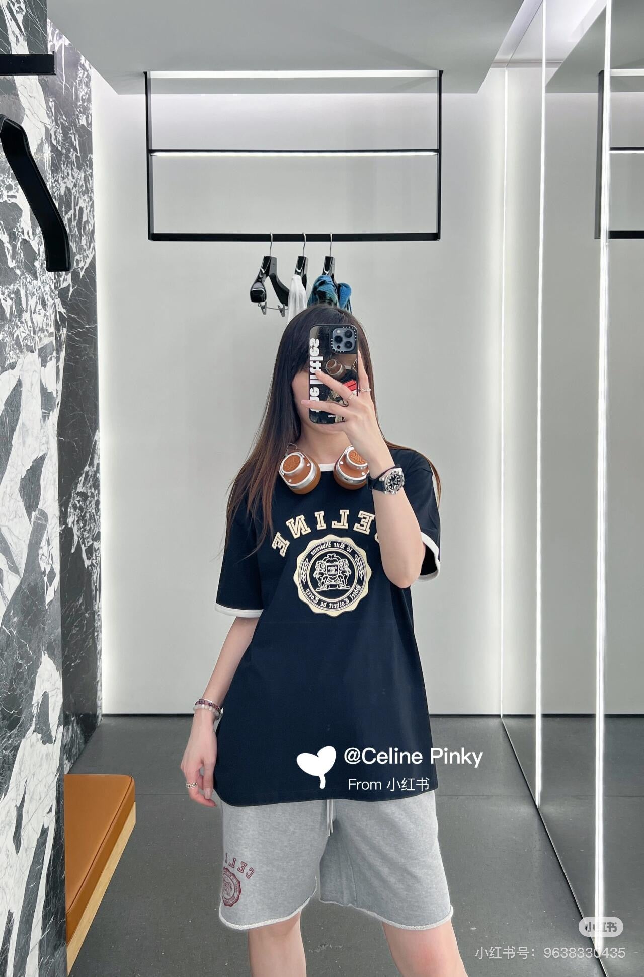 LuxluxHouse Best Quality Clothes T-shirt Celine