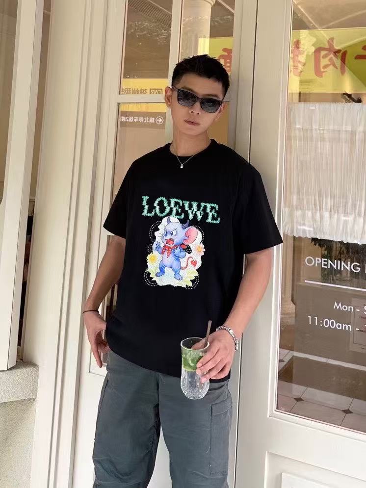 LuxluxHouse Best Quality Clothes T-shirt Loewe