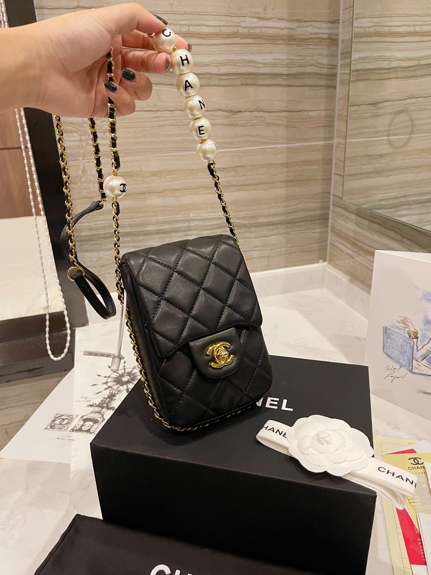 LuxluxHouse Great quality Chanel Bag Top Quality 12*18cm Free shipping