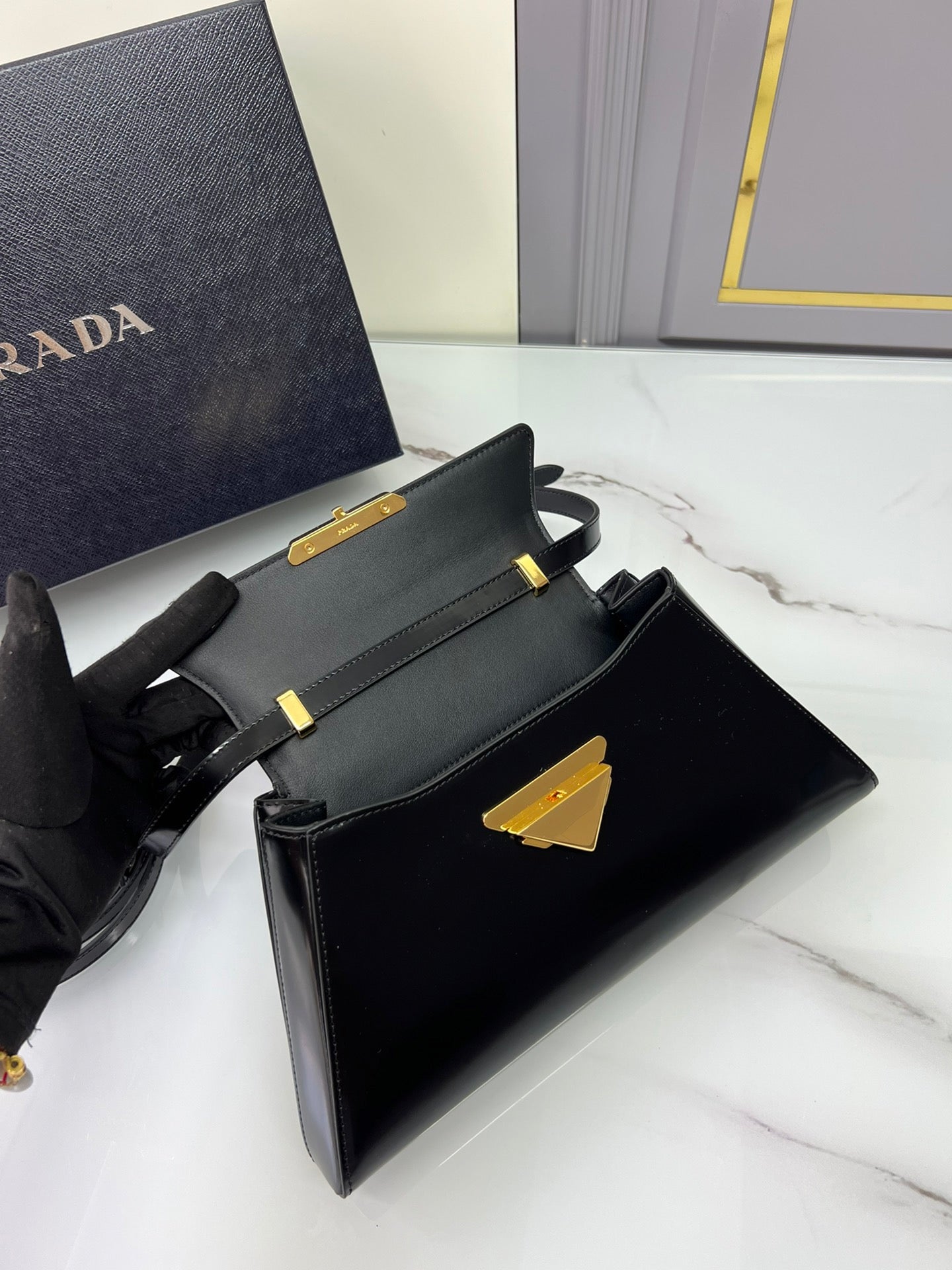 Free shipping LuxluxHouse Prada Bag Top Quality