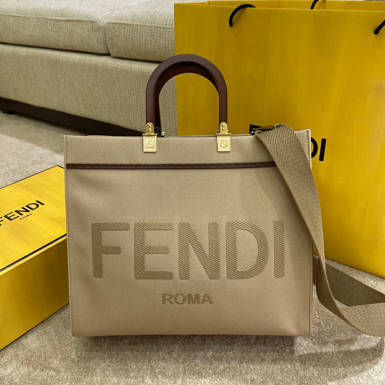 LuxluxHouse Great quality Fendi Bag Top Quality 35*17*31cm Free shipping