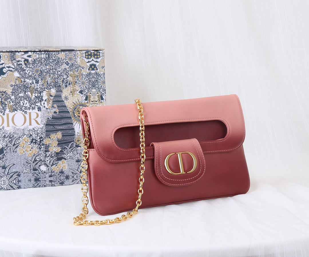 Free shipping LuxluxHouse Dior Top Bag 28*16.5*3cm