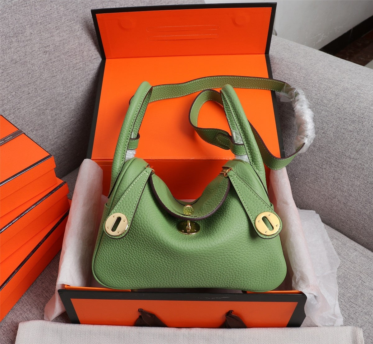 LuxluxHouse Great quality Hermes Top Bag 20cm Free shipping