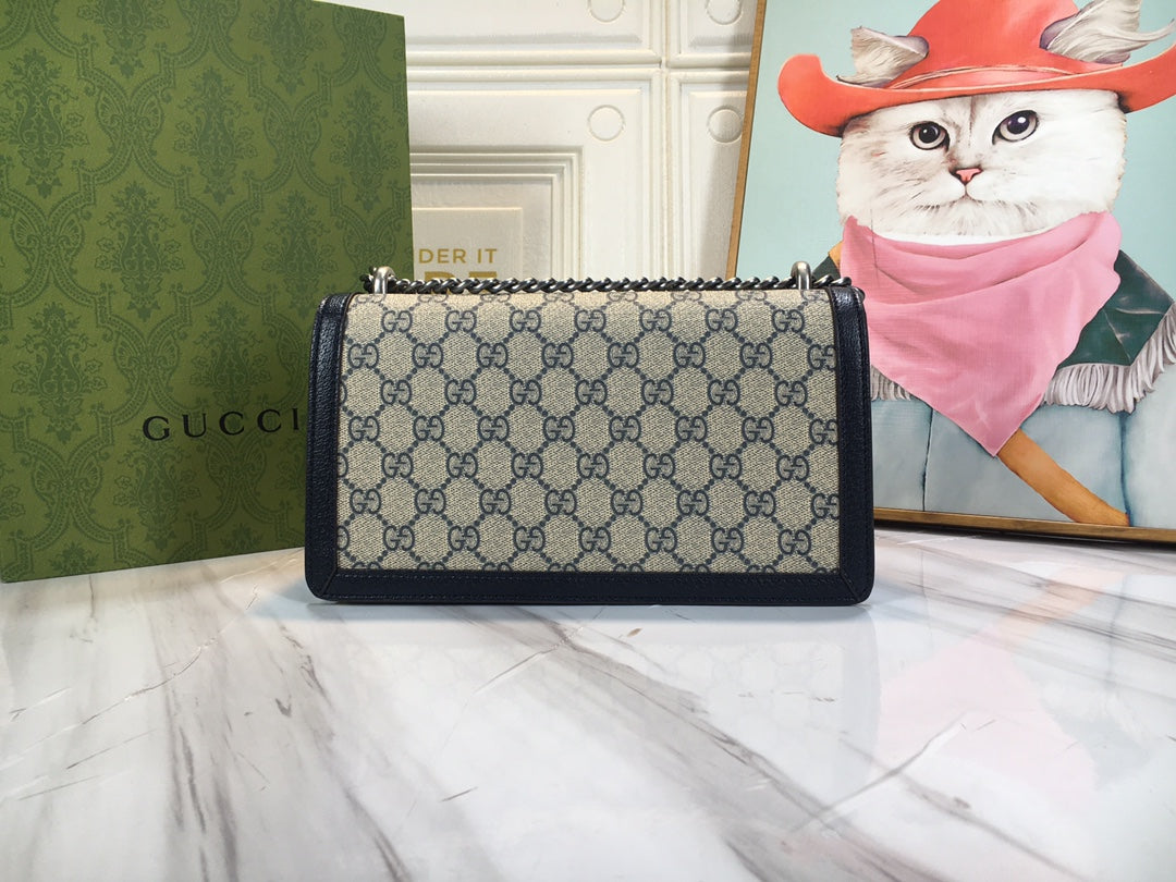 LuxluxHouse Great quality Gucci Bag Top Quality 25*13.5*7CM Free shipping