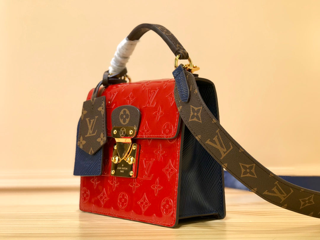 LuxluxHouse Great quality Louis Vuitton Top Bag 17*16*8.5cm Free shipping