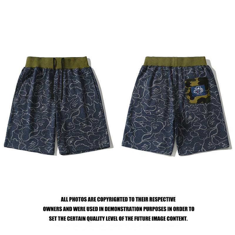 LuxluxHouse Bape shorts