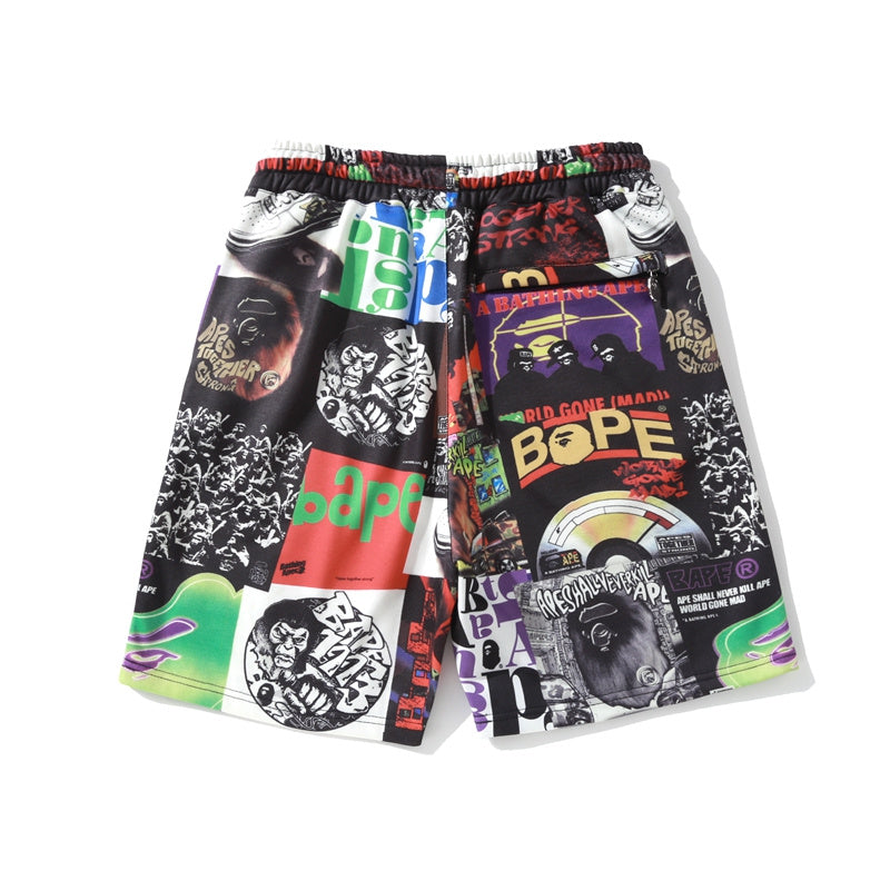 LuxluxHouse Bape shorts