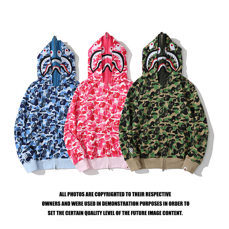 LuxluxHouse Bape double-layered hoodie