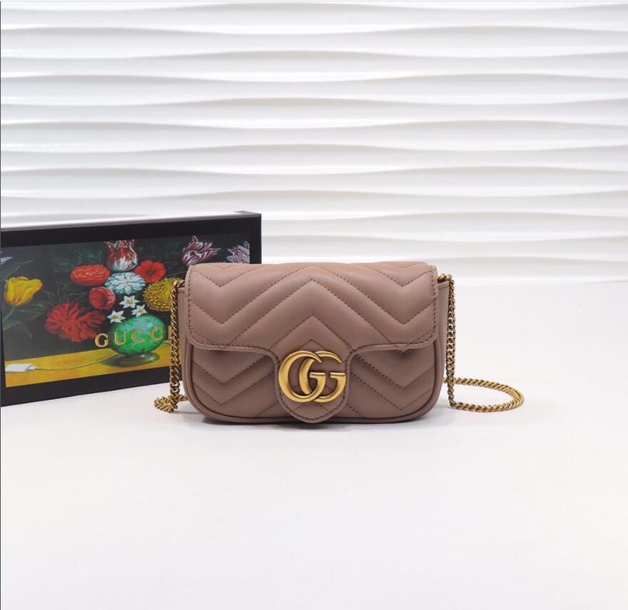 LuxluxHouse Great quality Gucci Top Bag 16.5*10.2*5.1cm Free shipping