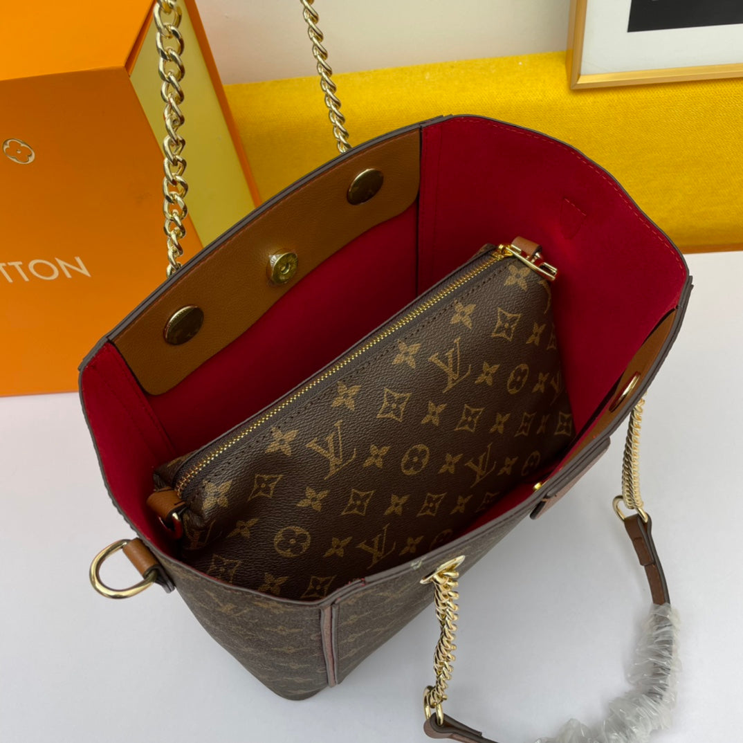 LuxluxHouse Great quality Louis Vuitton Top Bag 28*24*12cm Free shipping