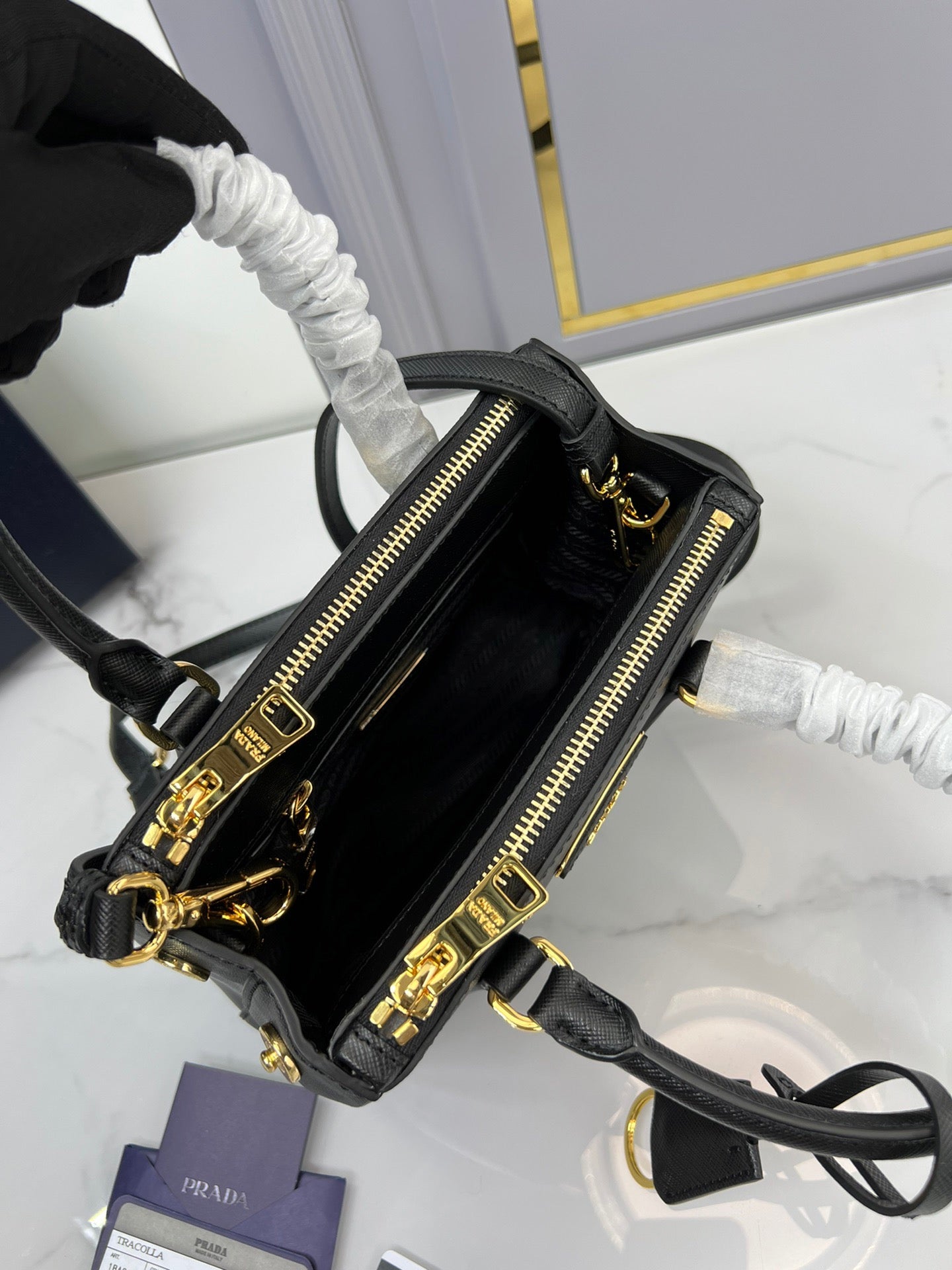 Free shipping LuxluxHouse Prada Bag Top Quality