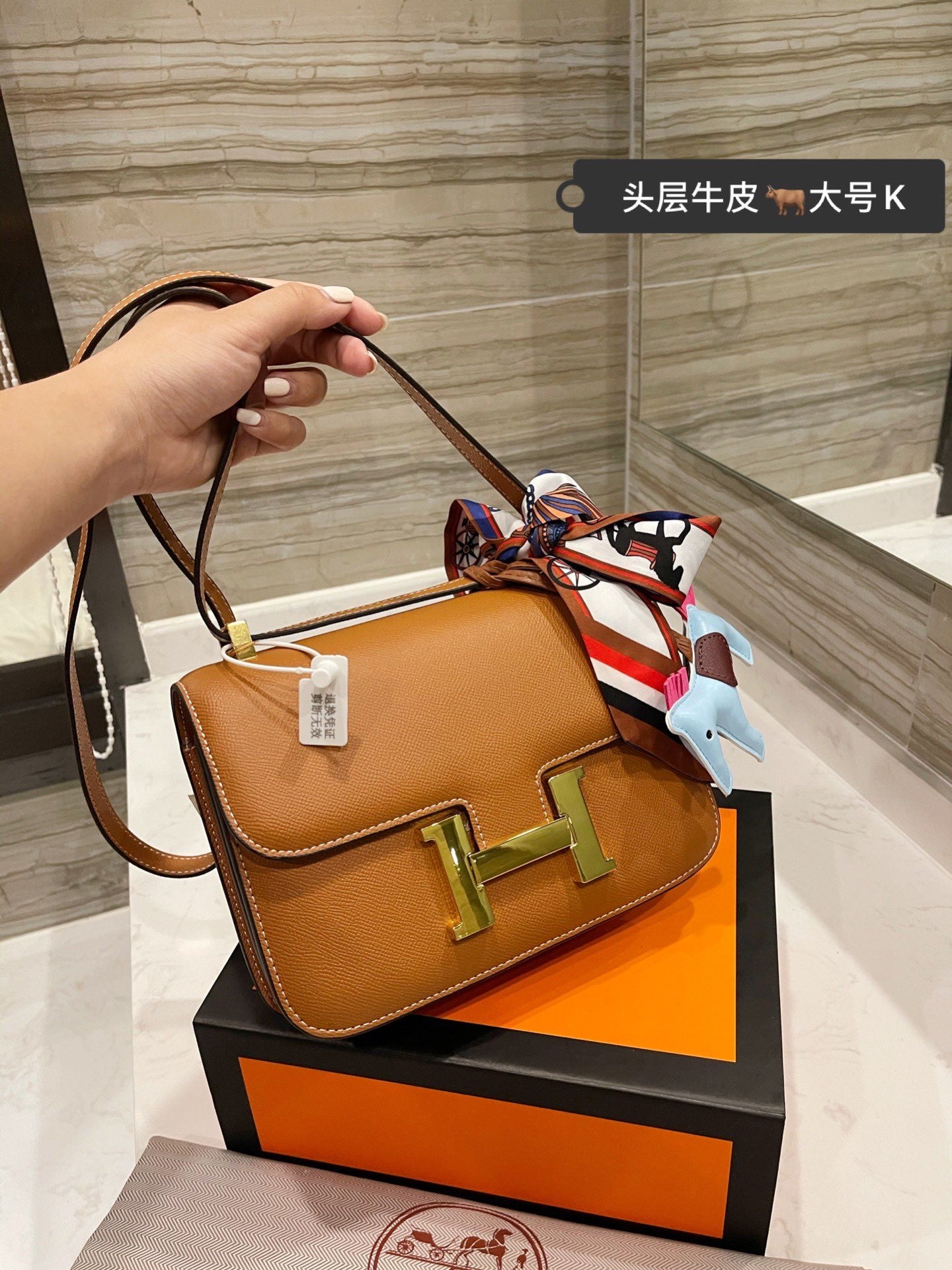 LuxluxHouse Great quality Hermes Top Bag 24*18CM Free shipping