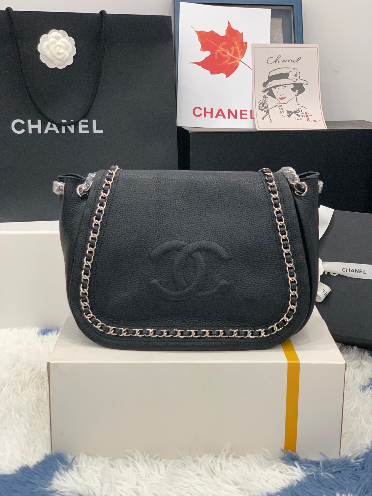 LuxluxHouse Great quality Chanel Bag Top Quality 30*21*15cm Free shipping