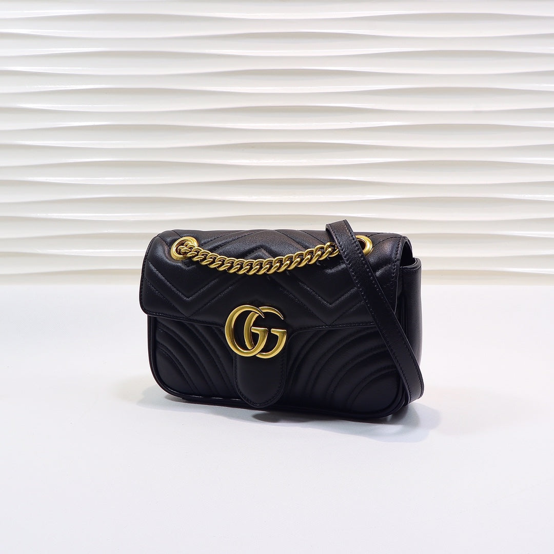 LuxluxHouse Great quality Gucci Top Bag 23*14*6cm Free shipping