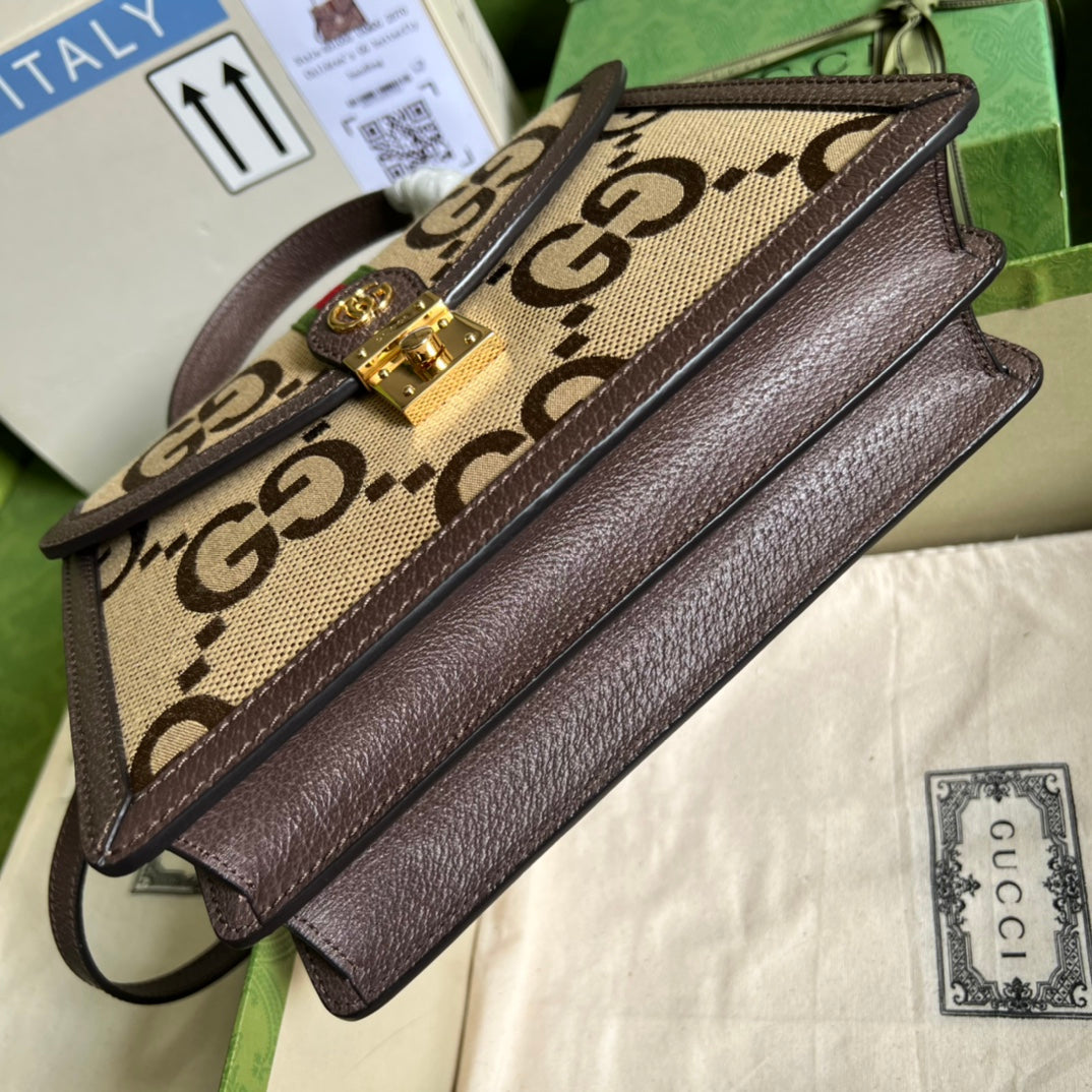 LuxluxHouse Great quality Gucci Top Bag 25*17.5*7CM Free shipping