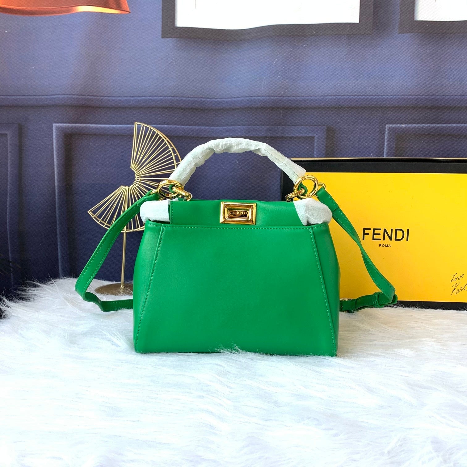 LuxluxHouse Great quality Fendi Top Bag 23*18*11cm Free shipping