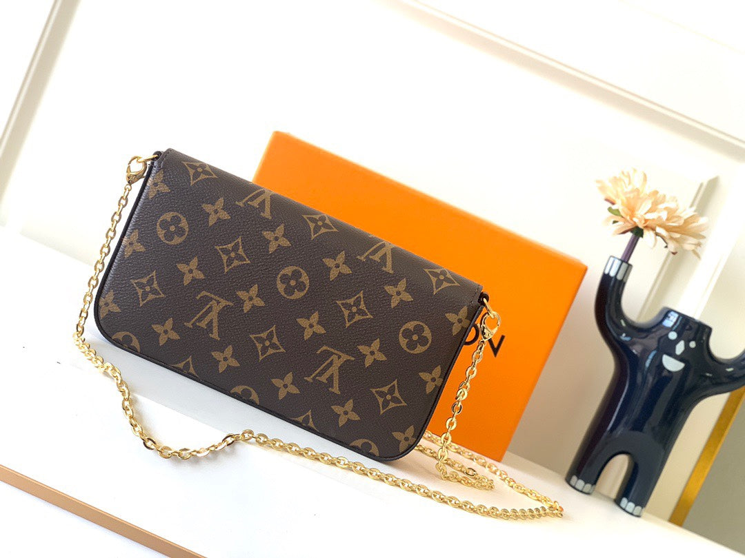 LuxluxHouse Great quality Louis Vuitton Bag Top Quality 21*12*3cm Free shipping