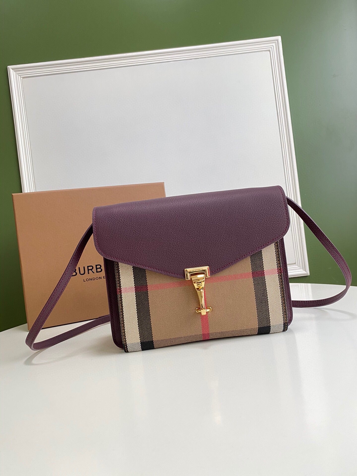 LuxluxHouse Great quality Burberry Bag Top Quality 24*7*18cm Free shipping