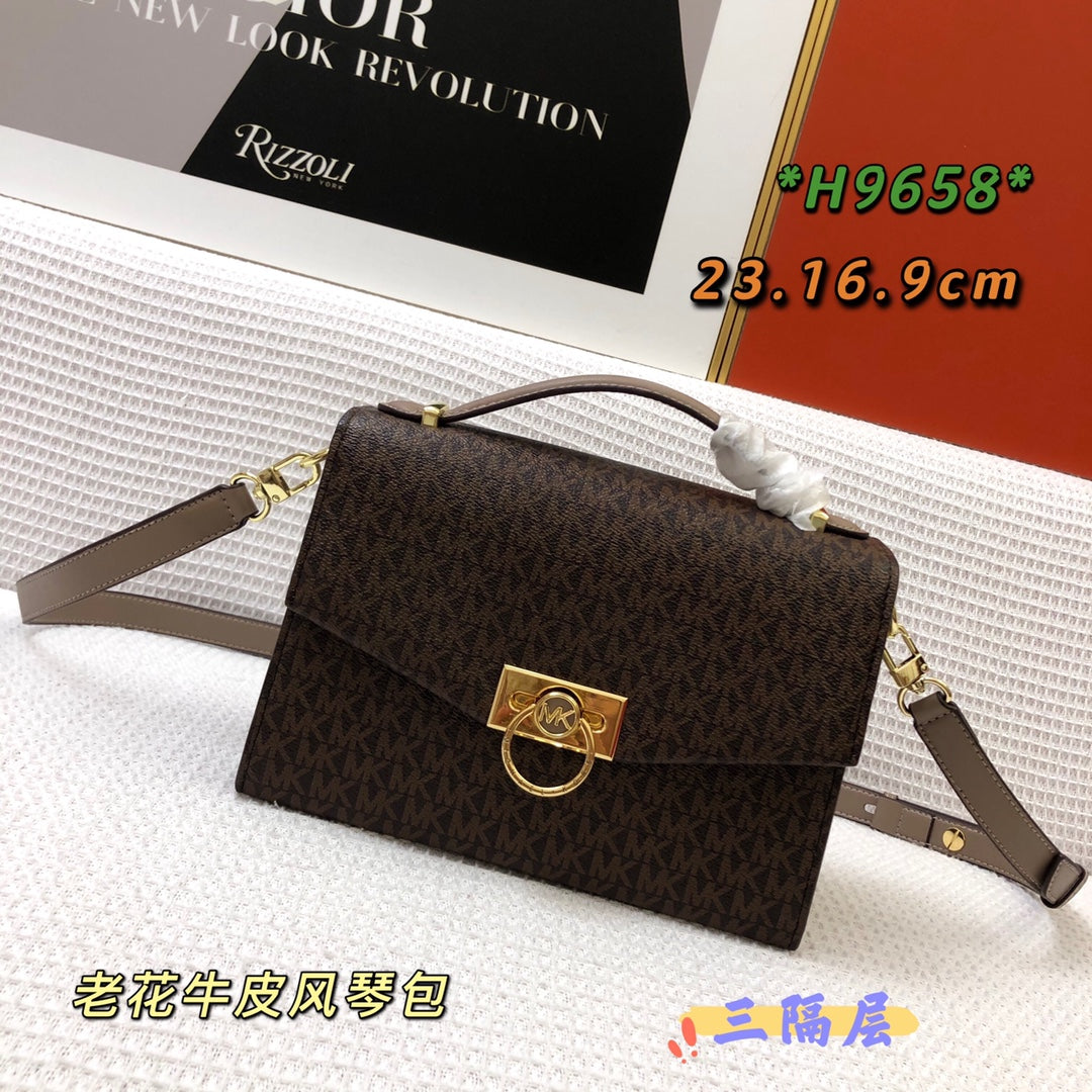 LuxluxHouse Great quality Michael Kors Top Bag 23*16*9cm Free shipping