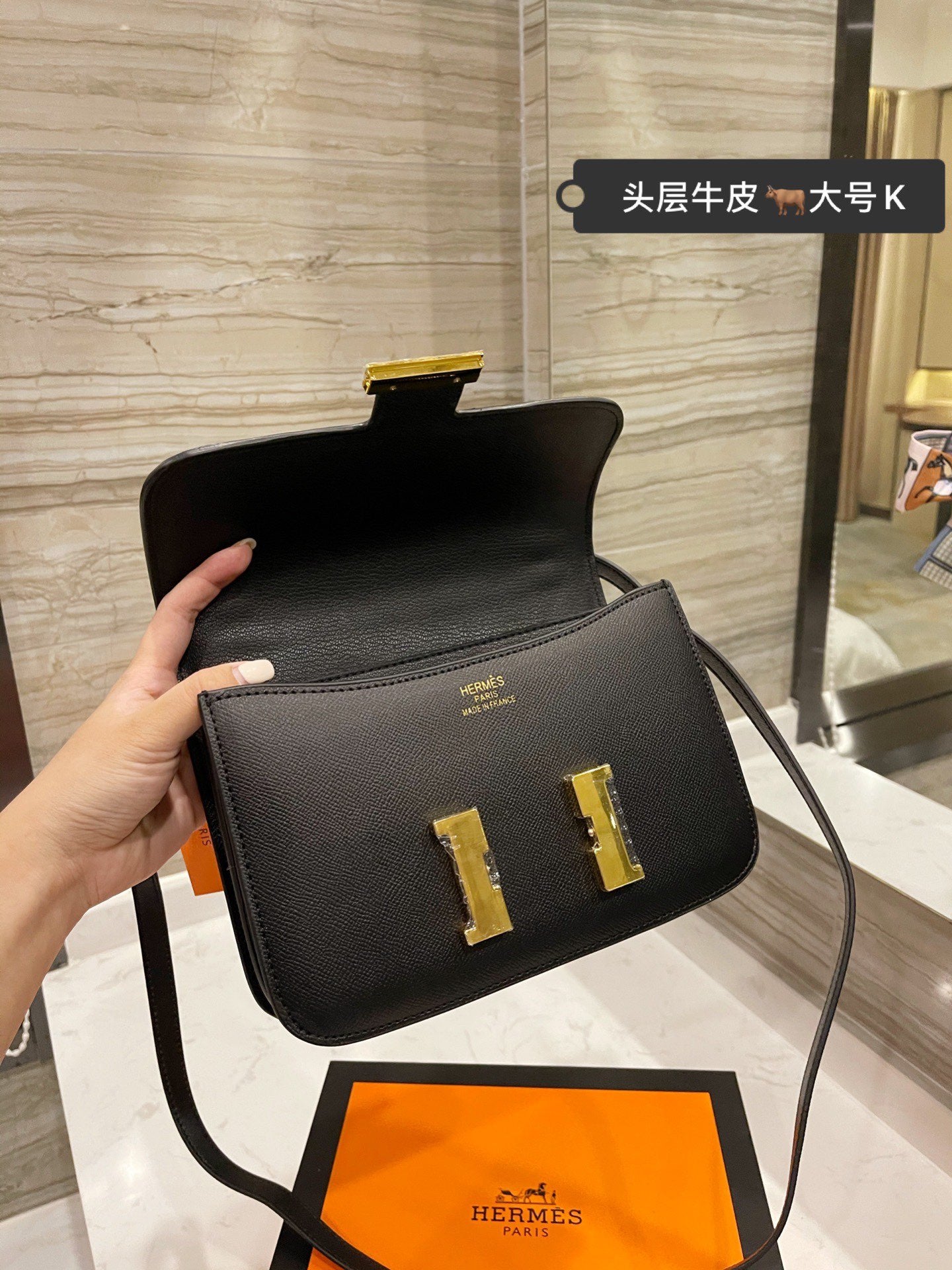 LuxluxHouse Great quality Hermes Top Bag 24*18CM Free shipping