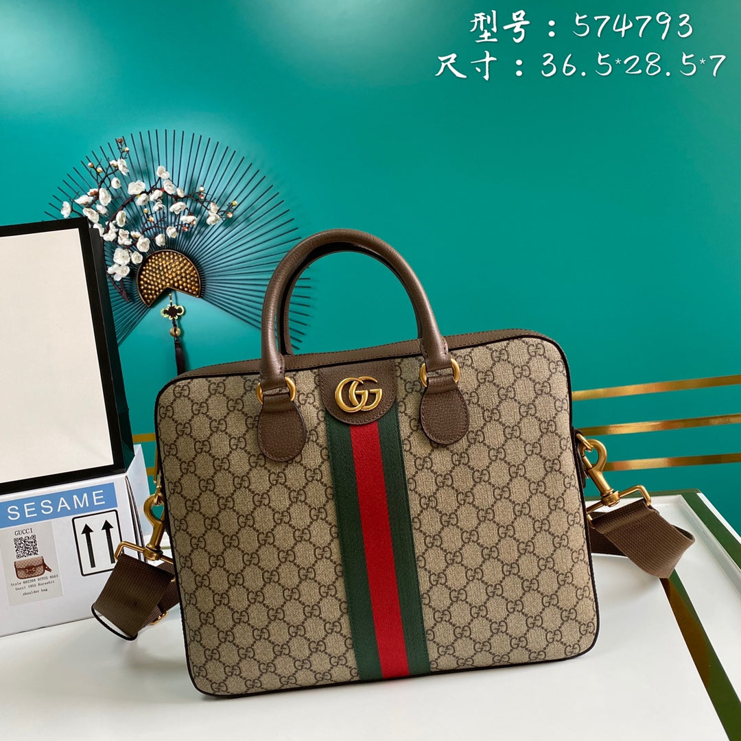 LuxluxHouse Great quality Gucci Bag Top Quality 36.5*28.5*7CM Free shipping